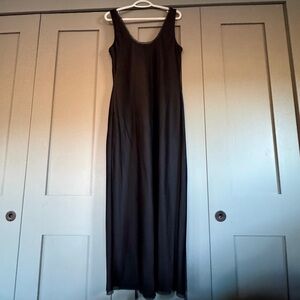 La Ligne Bianca Black Midi Dress